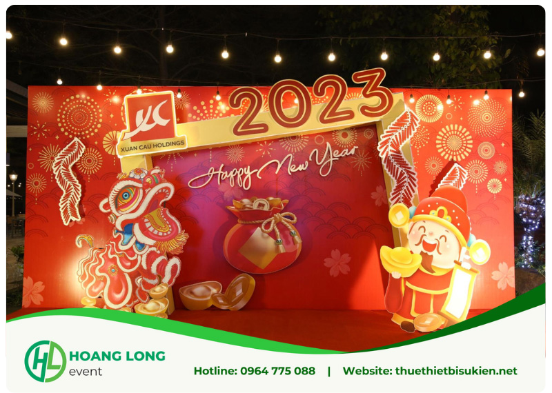 cách trang trí tất niên